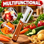 Curățător Multifuncțional pentru Legume cu Două Lame