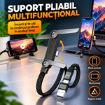 Suport Telefon Pliabil Cablu Încărcare