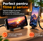 Suport Telefon Pliabil Cablu Încărcare